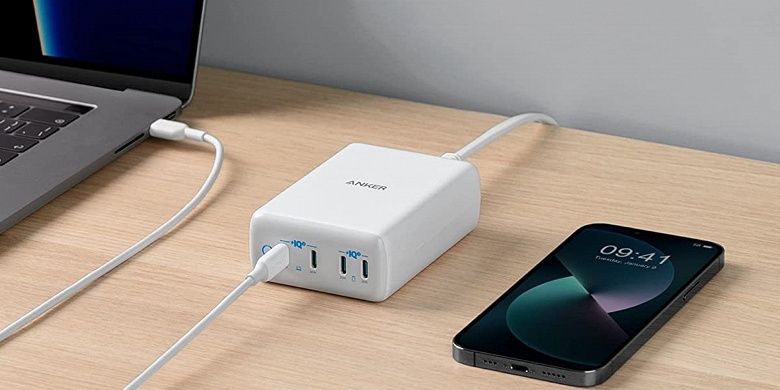 Четыре порта USB-C и мощность 120 Вт. Представлено зарядное устройство Anker 547 Charger